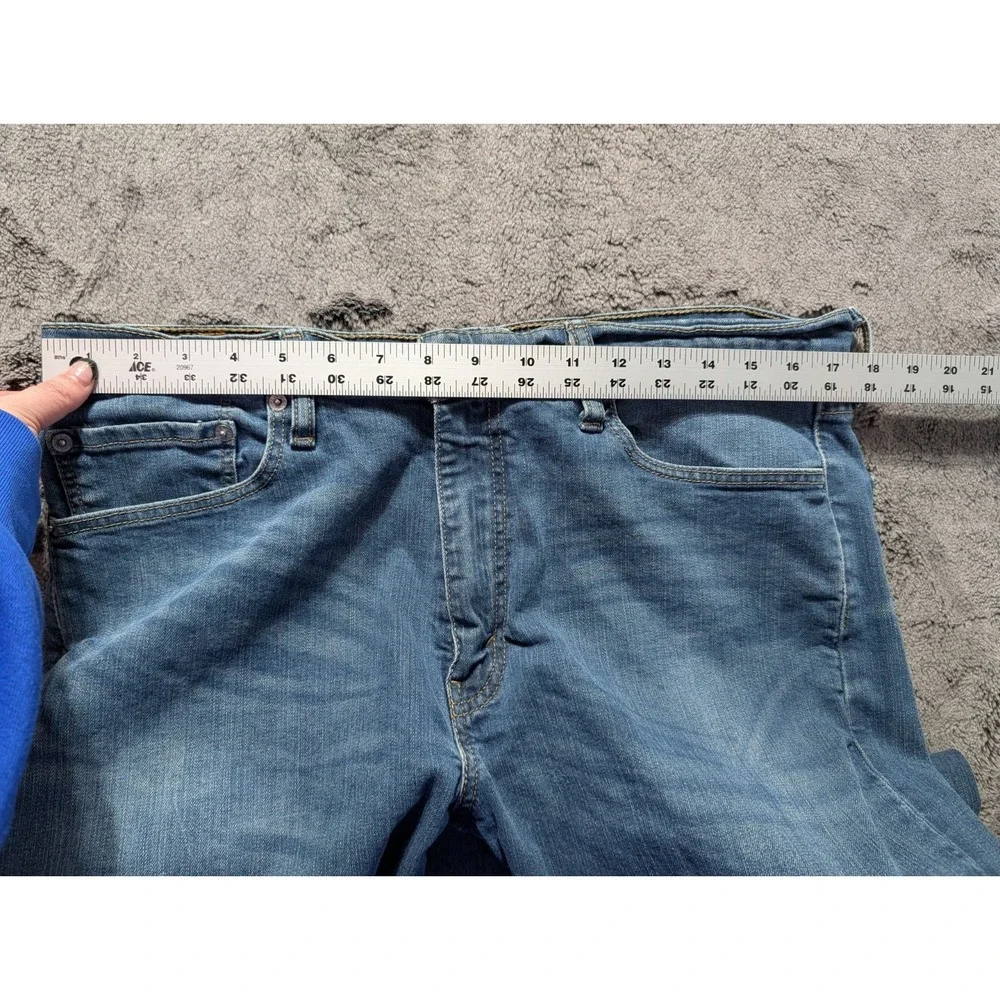 Levi's 513 Slim Straight Leg Jeans Men's Size 36x32 Medium Wash